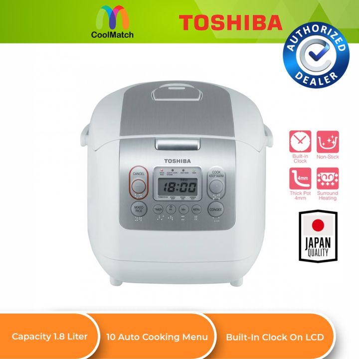 TOSHIBA 1.8L RICE COOKER | Lazada