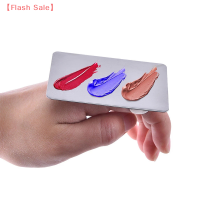 【Flash Sale】 Finger Ring Color Palette จานสแตนเลสแต่งหน้าครีมรองพื้น Palette