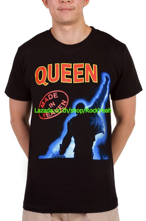 เสื้อวง-queen-ควีน-ไซส์ยุโรป-เสื้อยืดวงดนตรีร็อค-เสื้อร็อค-rcm13-มีปลายทาง