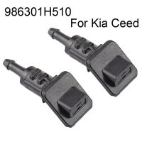 เครื่องซักผ้ากระจกหน้ารถ986301H510 Jet Connectors หัวฉีด X2สำหรับ Kia Ceed Cee D ED 2006 - 2012