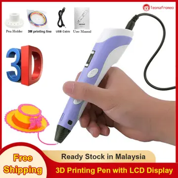 magic 3D Pen for Children DIY Drawing Printing Pen with LCD