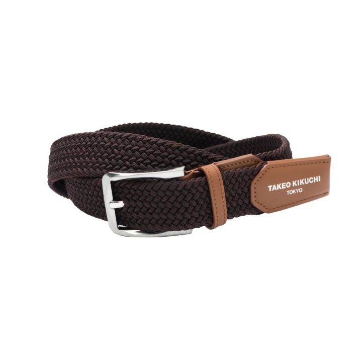 takeo-kikuchi-เข็มขัดหนัง-new-mesh-belt