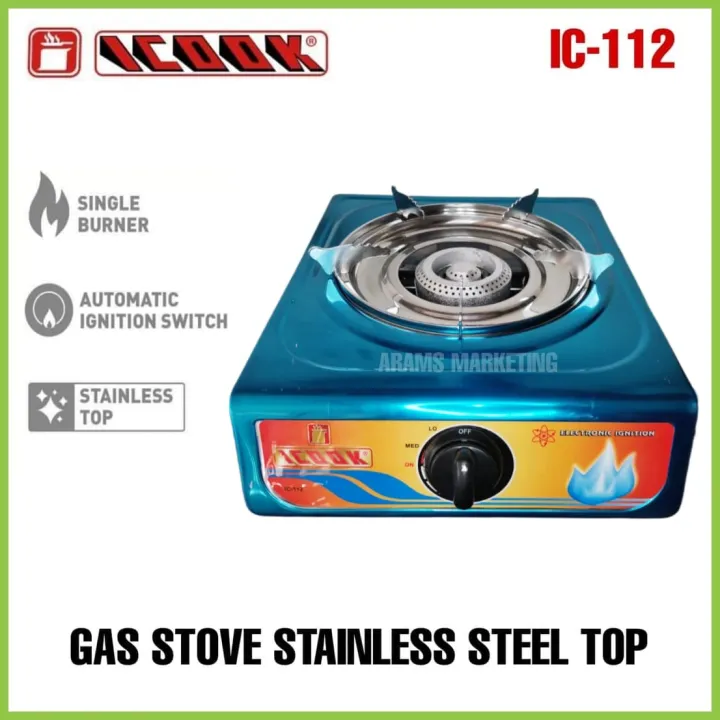Standard High Quality Single Burner Gas Stove Automatic Ignition Lazada PH