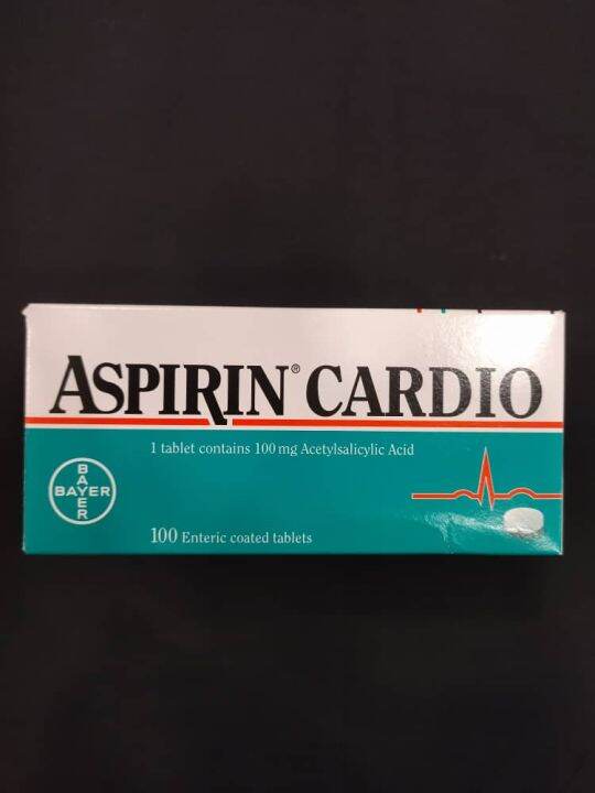 Bayer Aspirin / Acetylsalicylic Acid 100mg 100's Lazada