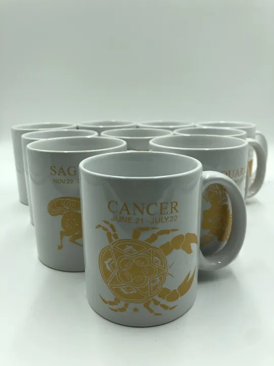 Coffee Mug Zodiac SIgn Design [ pc ] Lazada PH