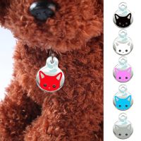 ✔ Anti Lost Metal Dog Cat Collar Name Tag Engraving ID Owner Phone Address Pendant Pet Supplies