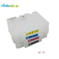 Einkshop ตลับหมึกรีฟิล Gc41สำหรับ Ricoh Gc41กับชิปสำหรับ Ricoh Sg2100n Sg3100 Sg3100snw Sg3110dnw Sg3110sfnw Sg3110dn