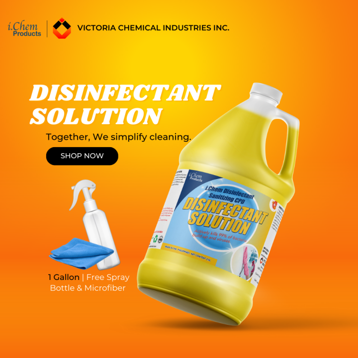 ICHEM PRODUCT DISINFECTANT SOLUTION 1 GALLON Lazada PH