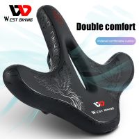 Ergonomic Mtb Bicycle Saddle Cushion Widen Thicken Comfortable Mountain Bike Seat Breathable Shock Absorption MTB Bike Selin Saddle Covers