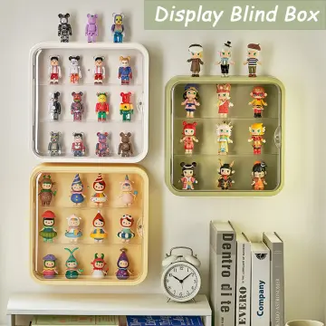 Wall mounted doll display hot sale case