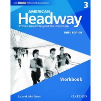 ส่งฟรี หนังสือ  หนังสือ  American Headway 3rd ED 3 : Workbook +iChecker (P)  เก็บเงินปลายทาง Free shipping