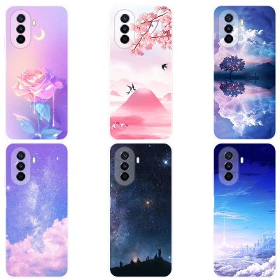 Huawei Nova Y70เคสโทรศัพท์ซิลิโคนการ์ตูนน่ารัก Huawei Nova Y70 NovaY70ปลอก Soft TPU Cover