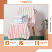 Khăn tắm sợi bông fiber mềm mại BONBOX BT20 thân thiện cho da