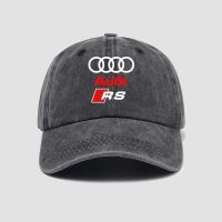 ♂ Audi RS car modified car fan sports 4S shop can customize employee hat baseball cap men and women wild duck tong ue