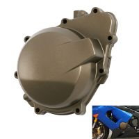 เครื่องยนต์ทางซ้ายรถจักรยานยนต์ที่คลุมมอเตอร์ Crankcase สำหรับ Kawasaki Ninja ZX6R ZX636อลูมิเนียม2005-2006