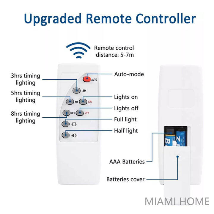eekoo bosca ookas kksky Solar light remote control Applicable to all