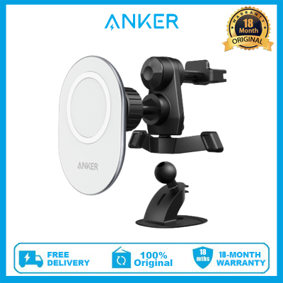 Anker แม่เหล็กติดตั้งกับรถยนต์สำหรับ iPhone 13 &amp; 12,ระบายอากาศในรถยนต์ที่วางโทรศัพท์,ปรับติดตั้งกับรถยนต์,สำหรับ iPhone 13 /Iphone 13 Pro/iphone 13 Pro Max/iphone 13 Mini (ไม่รองรับการชาร์จ)