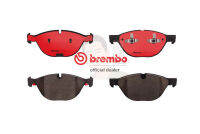 P06 058C ผ้าเบรก-F-แท้ BREMBO รุ่น Ceramic : BMW ซีรี่ส์ X (E70) (F15/85) X5 48i 50i 35d, (E71/72) (F16/86) X6 35d 50i 13-&amp;gt; การันตีคุณภาพมาตรฐานโดย " เครอป อะไหล่ยนต์"