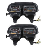 2X Motorcycle Gauges Cluster Speedometer Tachometer for DT125 DT125R Speedometer DT 125 125R