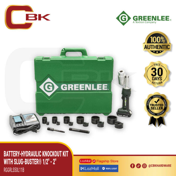 Greenlee Ls50L11B Battery-Powered Knockout Punch Driver Tool Kit at ...