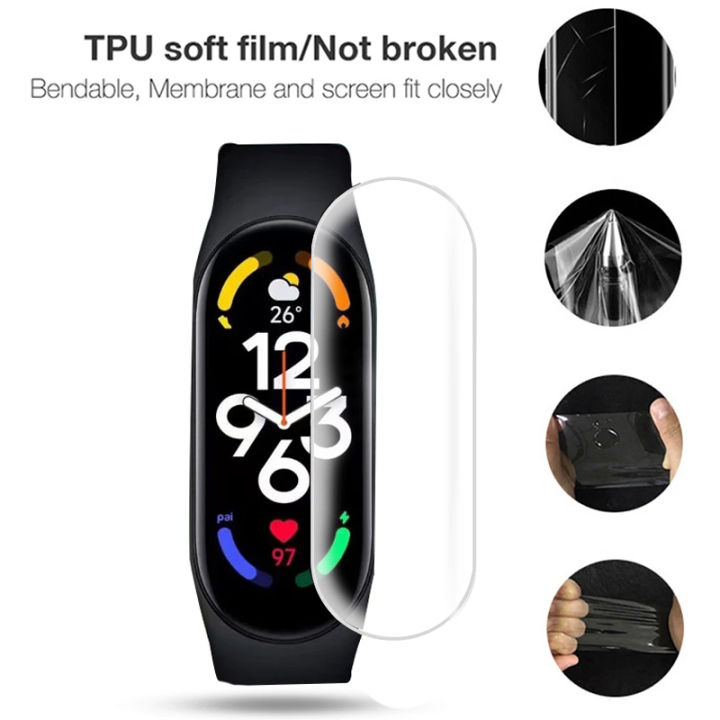 ฟิล์ม-for-xiaomi-mi-band-7-ฟิล์มกันรอยหน้าปัดนาฬิกา-สำหรับ-xiaomi-mi-band-7-hdใส-ฟิล์มกันรอย-อุปกรณ์เสริมนาฬิกาสมาร์ท-ไม่ใช่กระจก