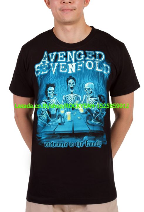 เสื้อวง-avenged-sevenfold-เสื้อวินเทจ-ผ้าร้อยแท้-อะเว็นจด์เซเวนโฟลด์-a7x-ไซส์ยุโรป-rdm1345