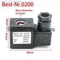 ❀ Best-Nr.0200 Pneumatic Solenoid Valve Coil AC220V AC110V AC380V AC36V AC24V DC24V DC12V DIN43650A