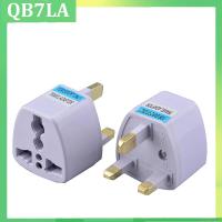 QB7LA 1/2/5pcs Universal EU US AU to UK 3 Pin AC Power Socket Plug Travel Wall Charger Outlet Adapter Converter Connector UK plug