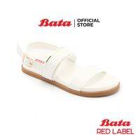 Bata บาจา รองเท้าส้นแบนรองเท้าส้นแบน (แฟลต) แบบรัดส้น รองเท้าแตะ สำหรับผู้หญิง สีขาว รหัส 5601324 สีชมพู รหัส 5605324