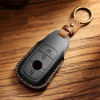 Car Key Fob Case Cover Protector For Mercedes Benz E C G M R S Class W204 W212 W176 GLC CLA GLA AMG Car Accessories Keychain Key Chains