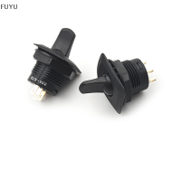 FUYU 2pcs R13-402 Black 3Pin 2position บำรุงรักษาสวิตช์สลับรอบ