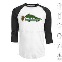 Griswold Christmas Station Wagon Hoodies Long Sleeve Griswold Christmas Station Wagon Christmas Squirrel Vacation