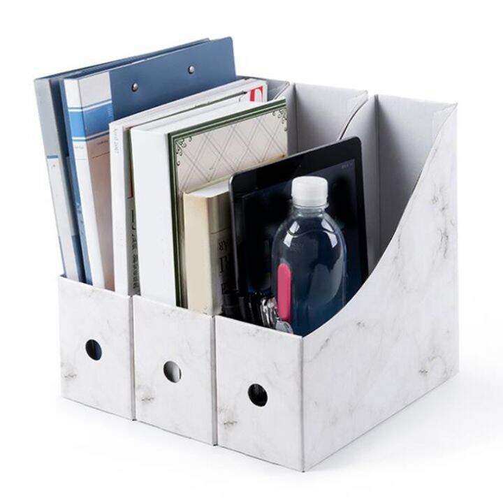 sturdy-cardboard-magazine-holder-waterproof-magazine-storage-box-book-bins-desk-file-holder-organizer