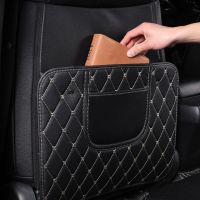 PU Leather Anti-Child-Kick Pad for Car Waterproof Seat Back Protector Cover Universal Auto Anti Mud Dirt Pads with Storage Bag