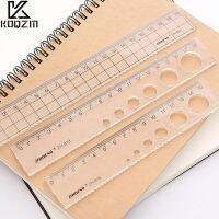 【CC】☃  Ruler Transparent  Rulers Stationery Office School Supplies 15/18/20cm