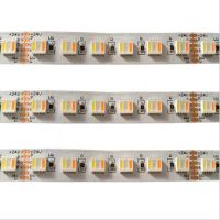 5M 96LEDs/m RGB+CCT 5 IN1 LED Strip Light 5050 SMD 36W RGB+White+Warm White RGBWW LED Flexible Tape 12MM White PCB DC24V