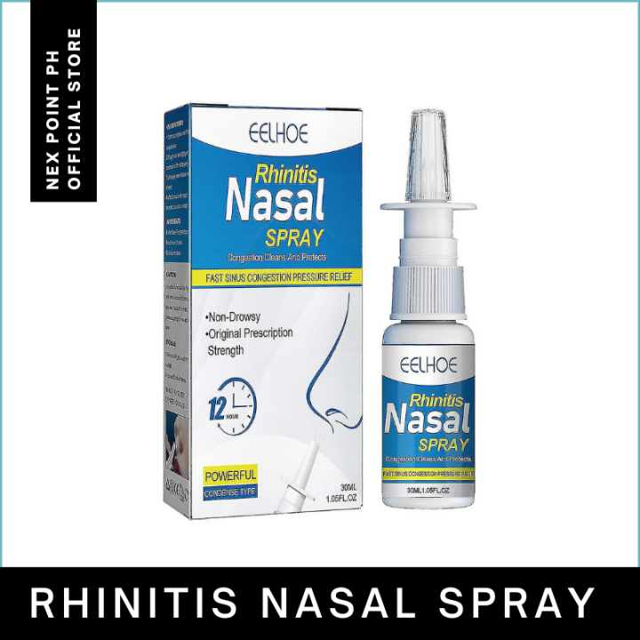 AUTHENTIC EELHOE Rhinitis Nasal Spray Relieve Congestion Not Irritate