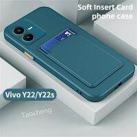 เคสสำหรับ Vivo Y36 Y35 Y22 Y27 S Y22s Y 36 27 VivoY35 VivoY22s 4G 5G 2022 2023เคสนิ่มใส่โทรศัพท์เคสใส่การ์ดแฟชั่นกันกระแทกฝาครอบด้านหลัง