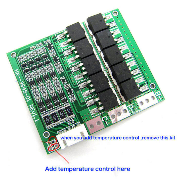 4s-12-8v-14-8v-แบตเตอรี่ลิเธียมแผ่นป้องกันลิเธียมเหล็กฟอสเฟต-lifepo4ที่มีพอร์ตแยก100a-สมดุล