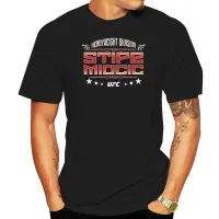 Shirt Mens Shirt Cheap Men Tshirt Stipe Miocic Graphic Tshirt Black Printed Tshirt Gildan