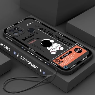 realme C21 Y C25 S C12 15 20 C11 20218i Astronaut NASA phone case shockproof protective case