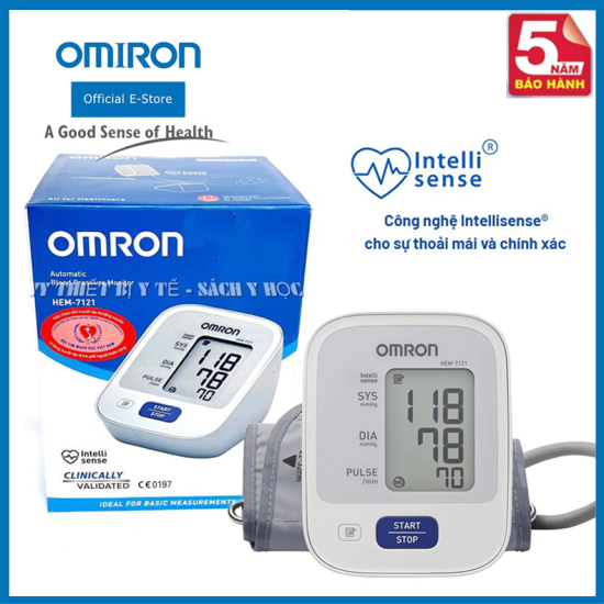 Máy đo huyết áp bắp tay omron-hem nhật bản - ảnh sản phẩm 1