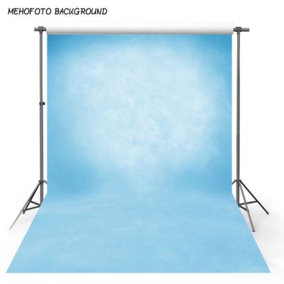 【Worth-Buy】 Mehofoto คอมพิวเตอร์พื้นหลังการถ่ายภาพไวนิลบางๆพิมพ์สีฟ้าบริสุทธิ์พื้นผิวฉากหลังสำหรับรูปถ่ายผนังสตูดิโอ