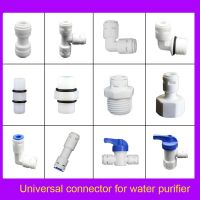 YenvQee 2pcs/1lot 1/4 OD PE TUBE to tube Quick Connector RO Water Filter Reverse Osmosis System