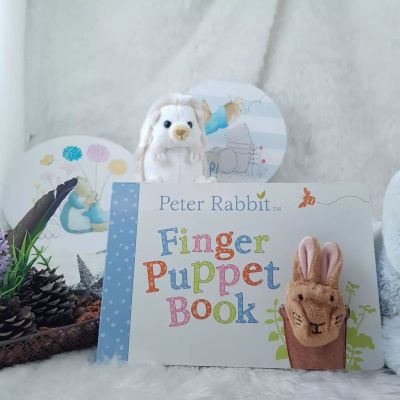 [หนังสือ เด็ก] Peter Rabbit Finger Puppet Book Board book – 6 Mar. 2014 by Beatrix Potter #พร้อมส่ง #หมอรวงข้าว #นิทานจุนจิน #PeterRabbit #puppetbook #fingerpuppet