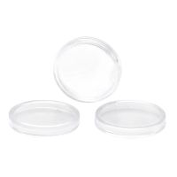 10Pcs For NTAG215 RFID Round Transparent Plastic Coin Capsules Case 25mm