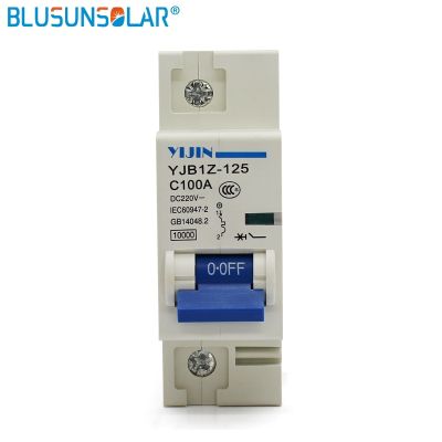 【☑Fast Delivery☑】 Chukche Trading Shop Bulsunsolar1p/2P 100a 16a 220V Dc เบรกเกอร์ Dc Mcb เบรกเกอร์ขนาดเล็กสำหรับ Dl0226ระบบสุริยะ Pv