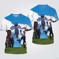 YT Skibidi Toilet Tshirt Short Sleeve Game 3D Shirt Top Unisex Cosplay Tee Fashion TV Man Speakerman Graphic Plus Size TY