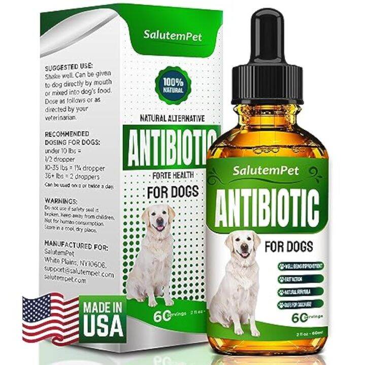 [PREORDER] Natural Antibiotics Alternative for Dogs Dog Antibiotics