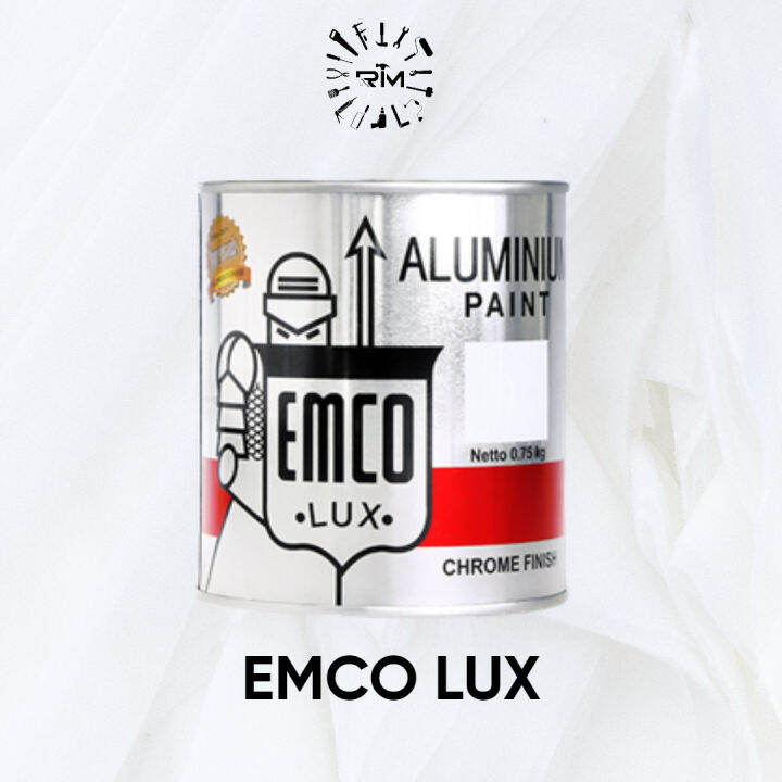Cat Kayu Besi Emco Aluminium Paint, Chrome Finish 0,75 Liter Lazada
